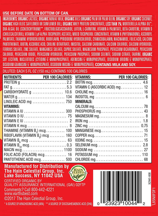 OG2 EB INFNFRM W/IRN MLK ( 4 X 21 OZ )