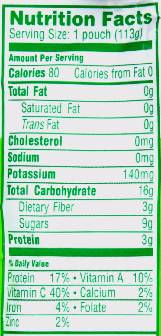 Happy Tot Fiber & Protein Pear, Kiwi & Kale (16x4 OZ)