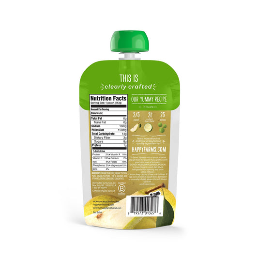 OG2 H B PEAR ZUCHNI PEAS ( 16 X 4 OZ   )